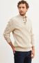 Saint James Herren Pullover Troyer natur  Gr.M, Gr.L, Gr.XL, Gr.XXL, Gr.XXXL