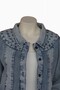 PIECE OF BLUE Strickjacke 100% Baumwolle
