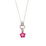 Scout Kinder Halskette Kette Silber Blume pink Girls M�dchen 261066200