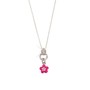 Scout Kinder Halskette Kette Silber Blume pink Girls M�dchen 261066200
