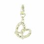 Fossil Anhnger Charms JF00303710 Brezel gold Strass 