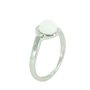 Skagen Damen Ring silber weisse Achat Perle JRSW022 S6 Gr. 52 (16,5) 