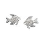 Scout Kinder Ohrringe Ohrstecker Silber Fisch Glitzer M�dchen 262140100 