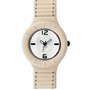 Hip Hop Uhr Silikonuhr leather small HWU0198 panna 