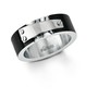 s.Oliver Jewel Herren Ring Edelstahl schwarz SO925