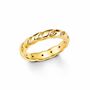 s.Oliver Jewel Damen Ring Silber gelbgold  Zirkonia SO1181