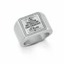 s.Oliver Jewel Herren Ring Edelstahl Gr. 62 SO1210/2 - 507875