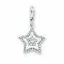 s.Oliver Jewel Damen Charm Stern Silber Zirkonia SOCHA/241 - 508827