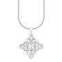 s.Oliver Jewel Damen Kette Silber Zyrkonia Blumen SO1230/1 - 9081806