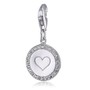 s.Oliver Jewel Damen Anh�nger Charm Silber Herz SOCHA/112 - 387125 