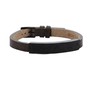s.Oliver Jewel Herren Armband Leder Edelstahl SO1020/1 - 463706