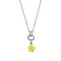 Scout Kinder Halskette Kette Silber Blume gelb Girls M�dchen 261102200 