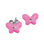 Scout Kinder Ohrringe Ohrstecker Silber Schmetterling rosa M�dchen 262157100