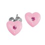 Scout Kinder Ohrringe Ohrstecker Silber Herz rosa M�dchen 262158100