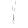 Esprit Damen Kette Collier Silber Zirkonia Star Dropper ESNL92246A400 