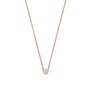 Esprit Damen Kette Collier Silber Ros� Zirkonia Petite ESNL92942C420 