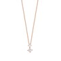 Esprit Damen Kette Collier Silber Ros� Zirkonia Svelte Sparkle ESNL92460C400 