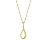 Esprit Damen Kette Collier Edelstahl Gold Chic ESNL13367B800 