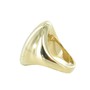 Esprit Damen Ring Edelstahl Gold Prominent ESRG12810B1 