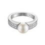 Esprit Damen Ring Silber Zirkonia Precious Glam Sunset wei� ESRG91587A1 