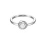 Esprit Damen Ring Silber Zirkonia Twist ESRG92759A1 