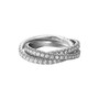 Esprit Damen Ring Silber Zirkonia Brilliance Triple White ESRG91885B1 