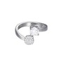 Esprit Damen Ring Silber Zirkonia Composition ESRG92818A1 