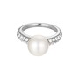 Esprit Damen Ring Silber Zirkonia Pearl Sphere ESRG92300A1 