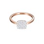 Esprit Damen Ring Silber Ros� Zirkonia Glam Square ESRG92811C1 