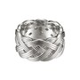 Esprit Damen Ring Silber Zirkonia Pure Rope ESRG91513A1 