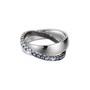 Esprit Damen Ring Silber Zirkonia Pellet Heart ESRG91774A1 