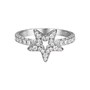 Esprit Damen Ring Silber Zirkonia Brilliance Star ESRG92001A1 