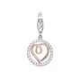 Esprit Anhnger Charms Silber Ros Zirkonien Playful Love ESCH91598D000 