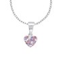 Prinzessin Lillifee Kinder Kids Halskette Silber Herz Kristalle 2013171 