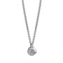 Esprit Damen Kette Collier Silber Zirkonia Expression Pearl ESNL92054A420 