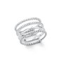 s.Oliver Jewel Damen Ring Silber Zirkonia Steckringe 201503