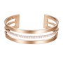 Esprit Damen Armband Armreif JW52896 Edelstahl Ros� ESBA01391C580 
