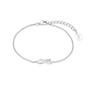 s.Oliver Jewel Damen Armband Silber Zirkonia SO PURE Infinity 2017243
