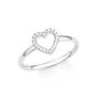 s.Oliver Jewel Damen Ring Silber Zirkonia SO PURE Herz 201725