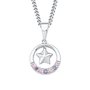 Prinzessin Lillifee Kinder Kids Halskette Silber Zirkonia Stern 2017948