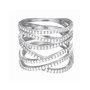 Esprit Damen Ring Silber JW50141 Zirkonia ESRG92533A 