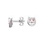 Esprit Kinder Ohrringe Ohrstecker Silber Katze ESER92542A000  