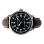 Aristo Herren Messerschmitt Uhr Fliegeruhr ME108-42B Leder