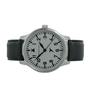 Aristo Herren Messerschmitt Uhr Fliegeruhr ME-42S Leder