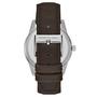 Kenneth Cole New York Herren-Armbanduhr Analog Quarz Leder KC15205001