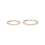 Esprit Damen Ring Fingerring Set Silber Ros� Zirkonia ESSE91010C1 