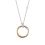 Joop Damen Halskette Collier Silber Gold Ros� Embrace JPNL90693B450 