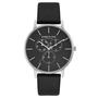 Kenneth Cole New York Herren-Armbanduhr Analog Quarz Leder KC50008001