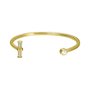 Joop Damen Armreif Edelstahl Gold Delicate JPBA00003B580 