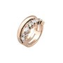 Joop Damen Ring Edelstahl Ros Simply Modern JPRG00007C1 